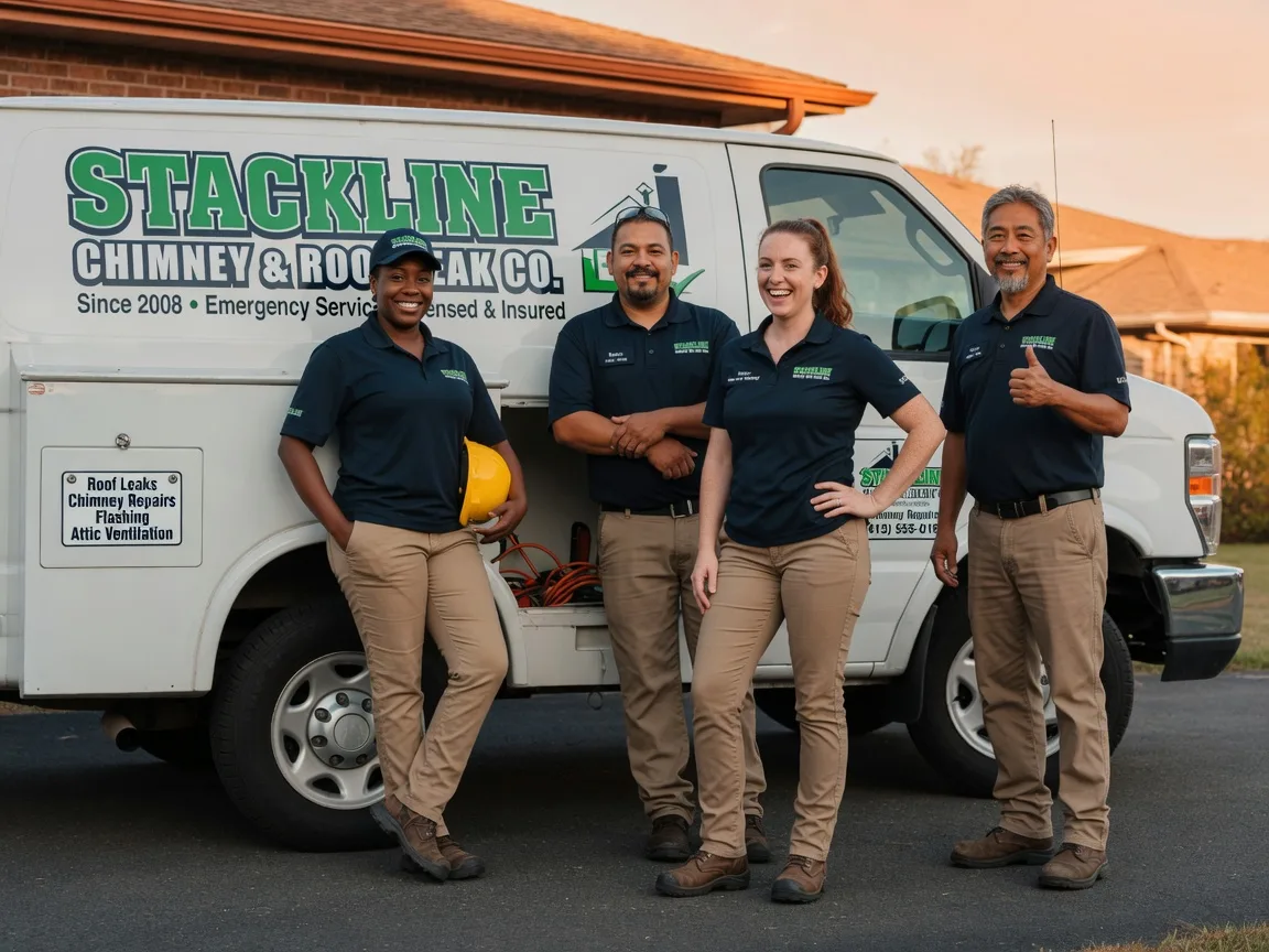 Chimney flashing repair company in Fortuna, ND